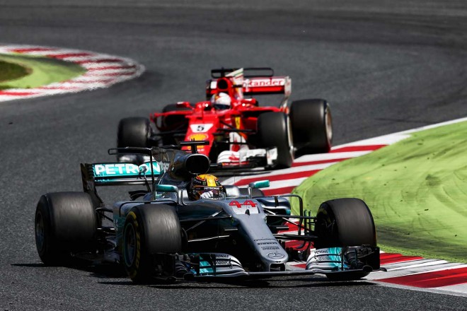 スペインGPで優勝したルイス・ハミルトン