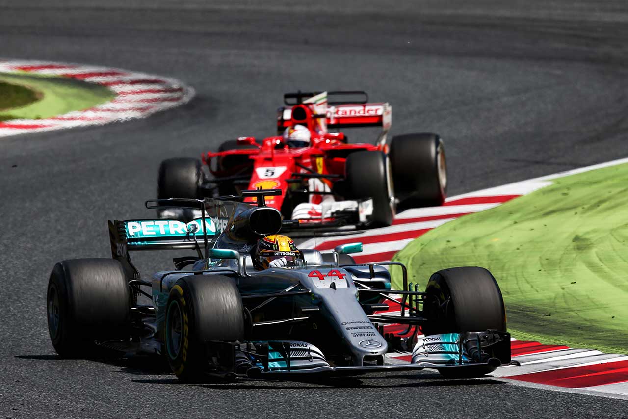 スペインGPで優勝したルイス・ハミルトン