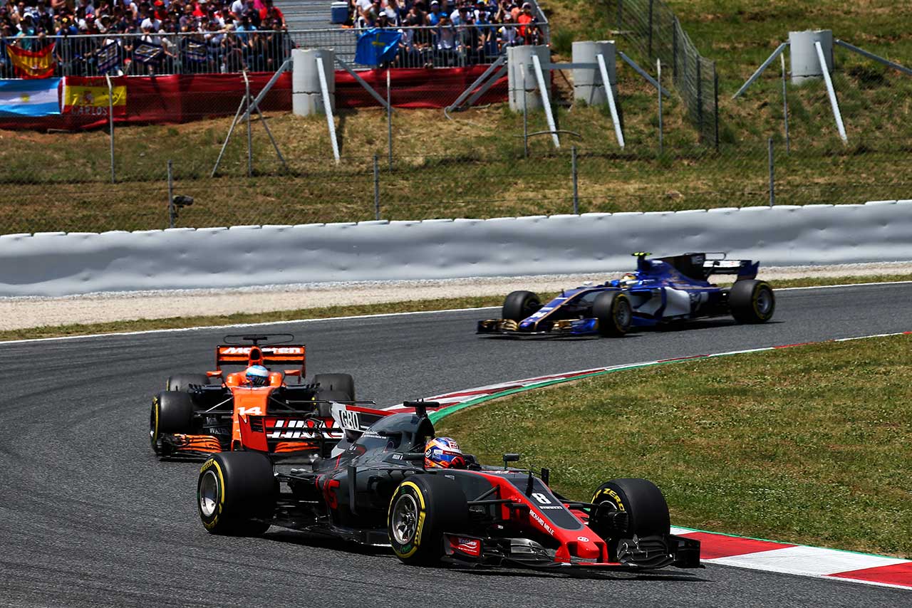 10位入賞のグロージャン