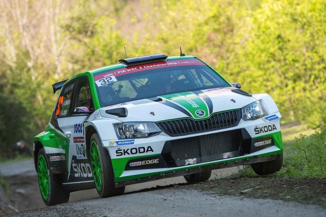 今季、シュコダからWRCに参戦しているアンドレアス・ミケルセン