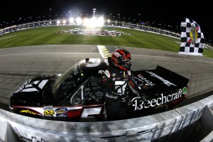 今季初勝利を挙げたカイル・ブッシュ