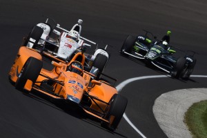 第101回インディ500プラクティス2日目/パック走行を経験したフェルナンド・アロンソ