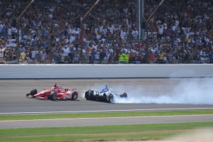 2012年はあとわずかのとことでスピンを喫した佐藤琢磨。今年のインディ500での活躍はいかに？