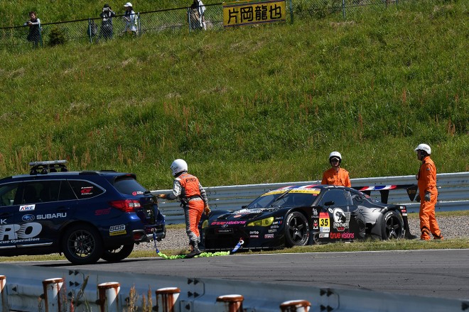 コースアウトを喫したARTO 86 MC 101