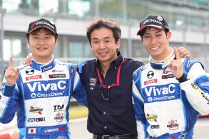 スーパーGT第3戦オートポリスでポール・トゥ・ウィンを飾ったVivaC team TSUCHIYA