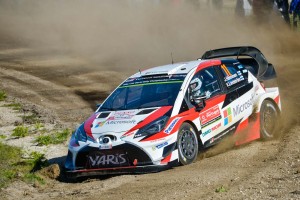 ユホ・ハンニネン(トヨタ・ヤリスWRC)2017WRC第6戦ポルトガル