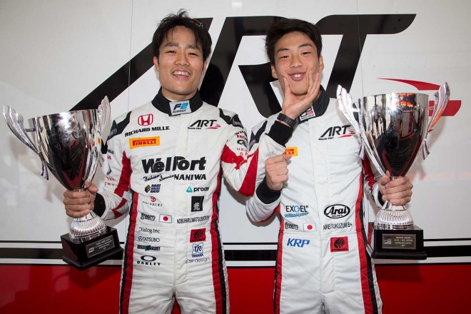 ホンダ育成ドライバーの松下信治と福住仁嶺