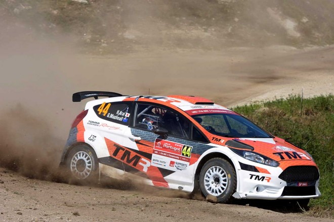 WRC第6戦ポルトガルのWRC2に挑んだ新井大輝／グレン・マクニール（フォード・フィエスタR5）