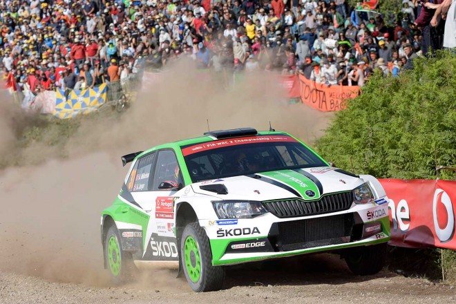 2017年シーズン、ミケルセンはシュコダからWRC2に参戦している