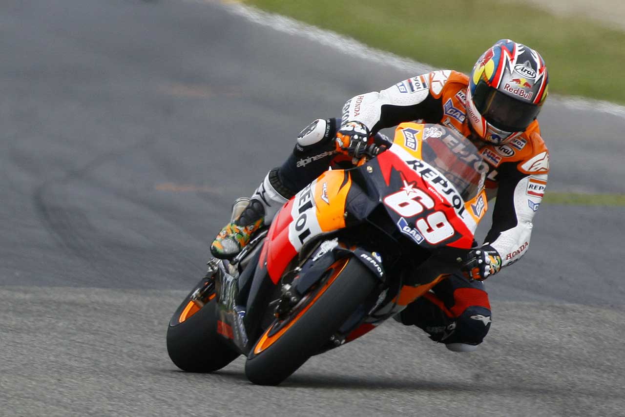 2006年シーズンのMotoGPを戦ったニッキー・ヘイデンとホンダRC211V