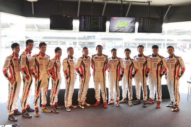 ニュルブルクリンク24時間に参戦するTOYOTA GAZOO Racingのドライバーたち