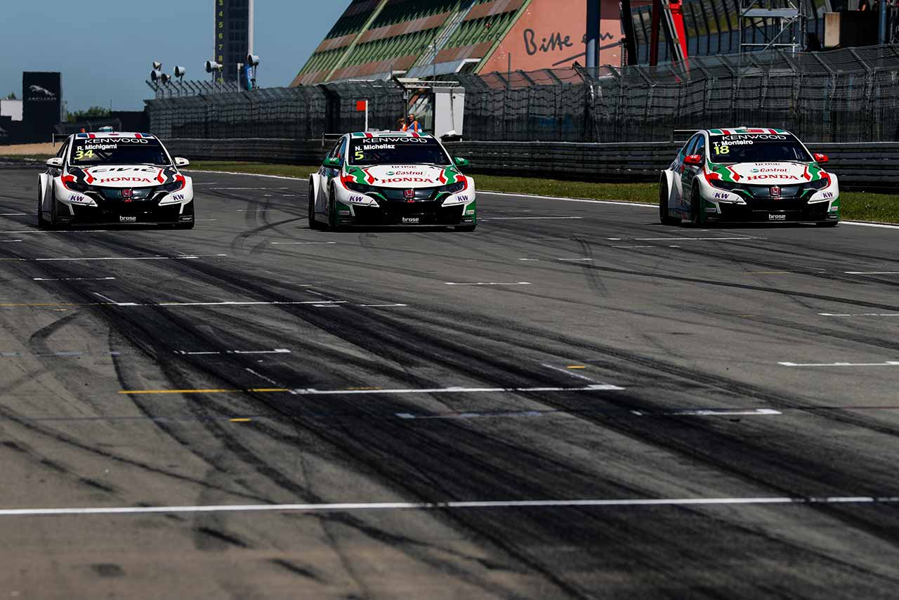 モンテイロのマシンにトラブルがあったこともあり、ホンダはMAC3で「レギュレーションで許されるぎりぎりの遅さ」での走行を強いられた