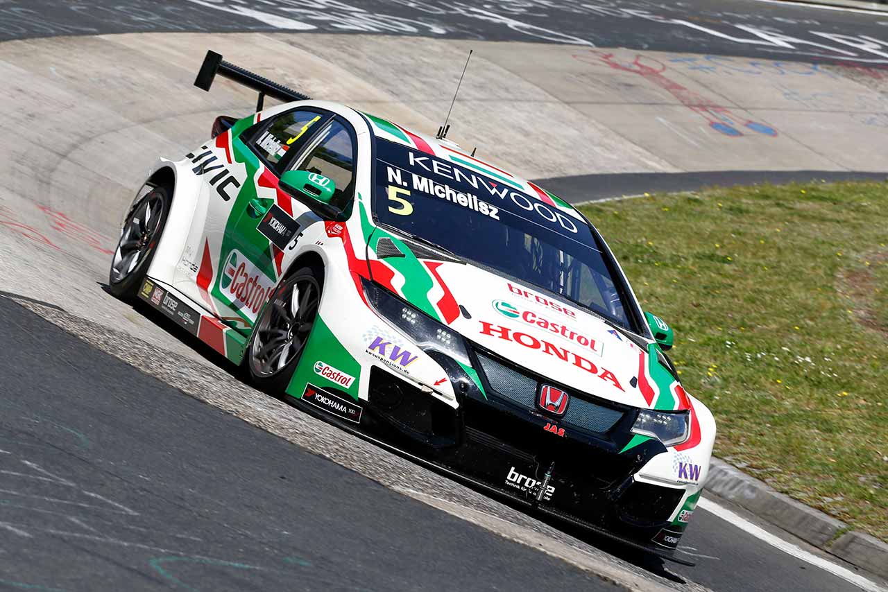 ノルベルト。ミケリス（ホンダ・シビックWTCC）