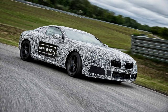BMWが製作を進めている新型8シリーズ