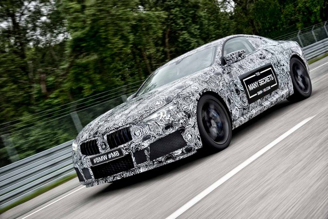BMWが製作を進めている新型8シリーズ