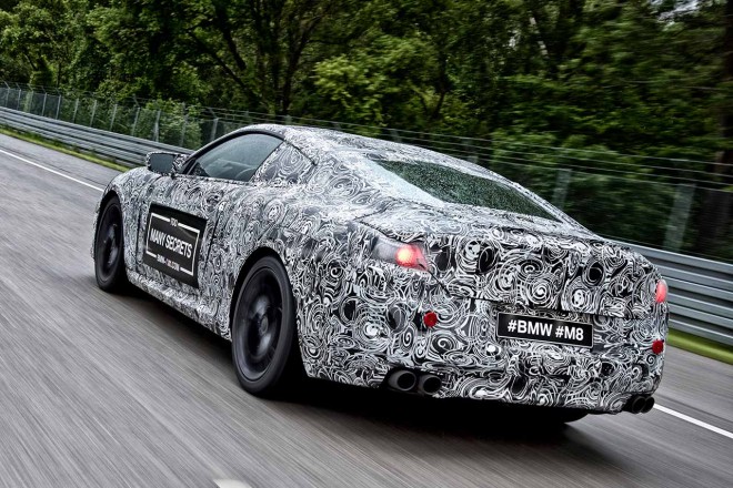 BMWが製作を進めている新型8シリーズ