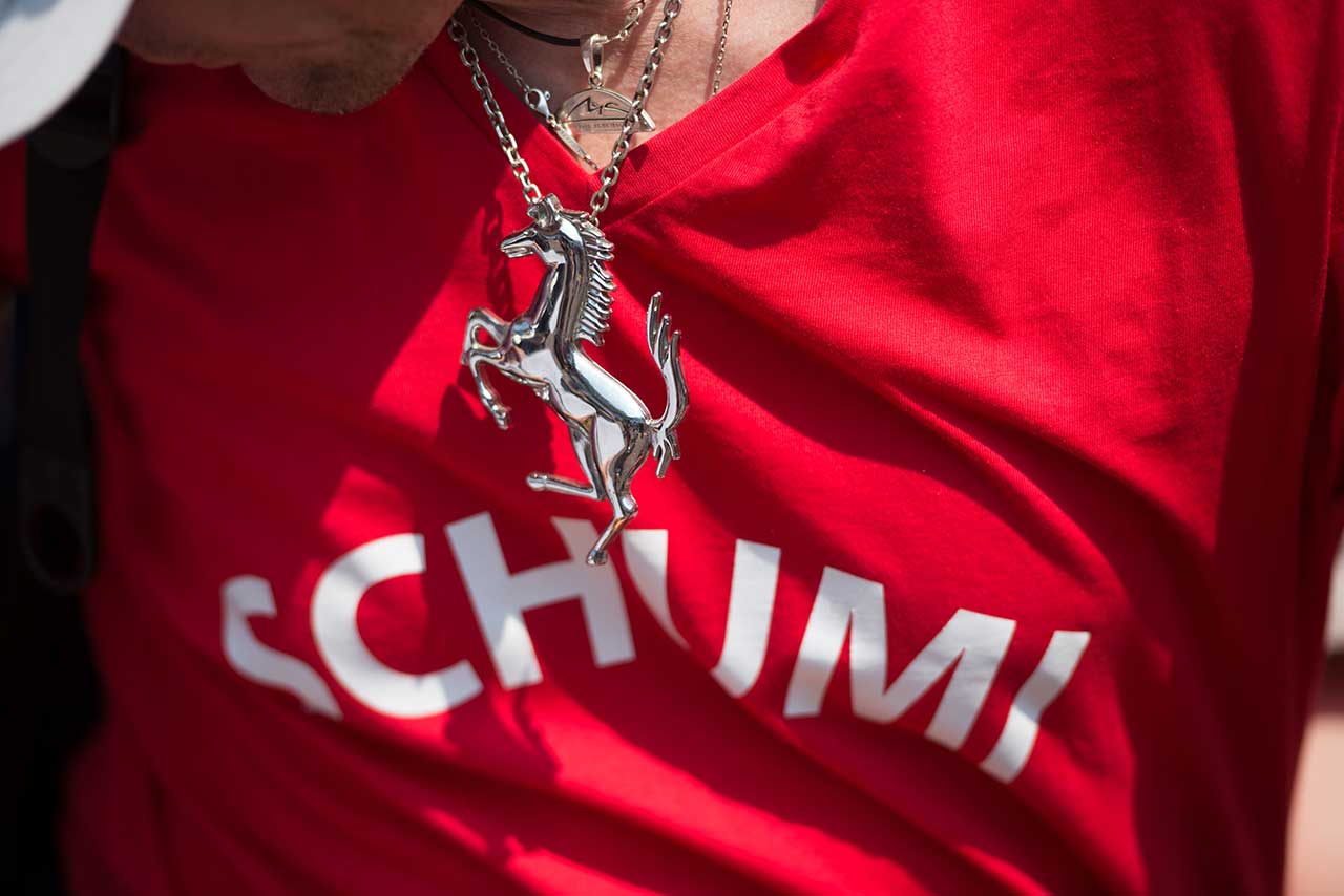 シューマッハのファン