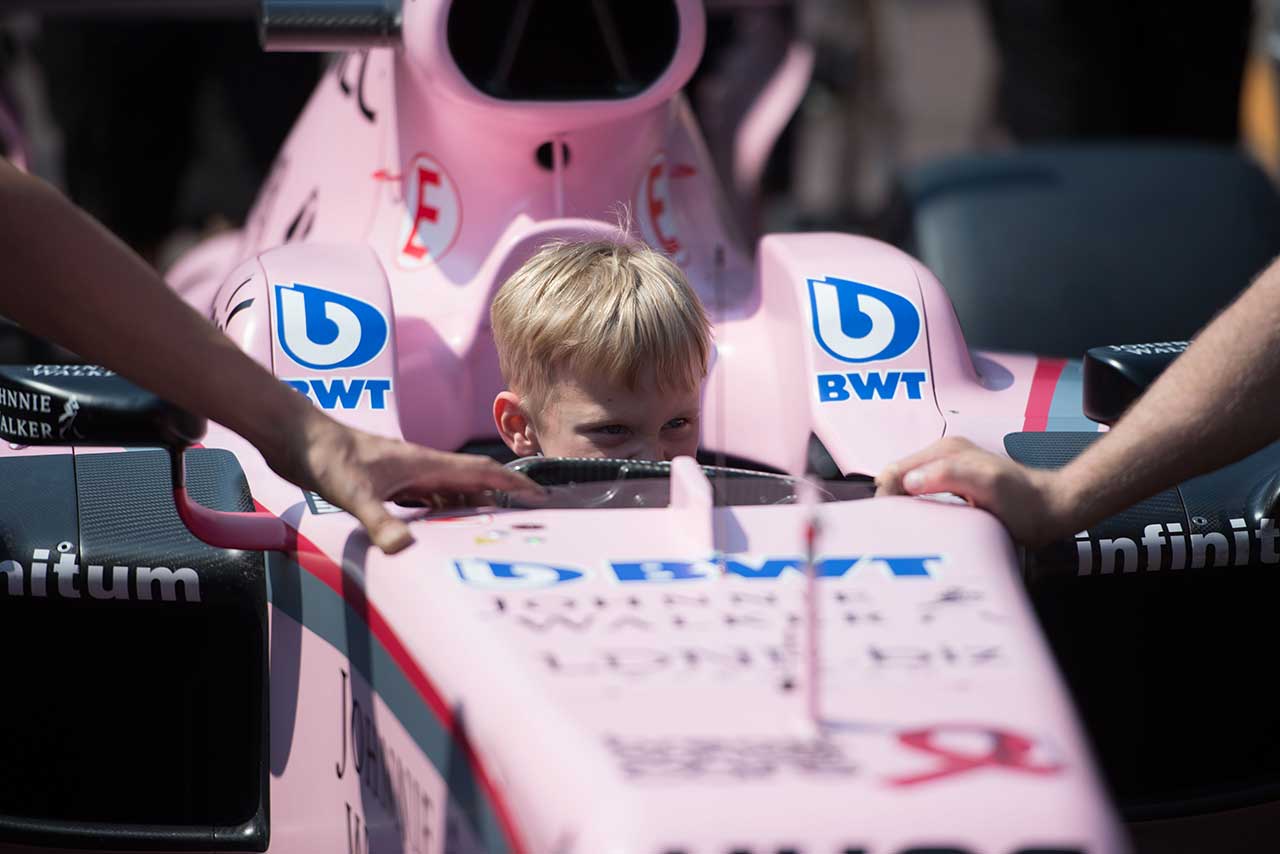 フォース・インディアの試乗体験