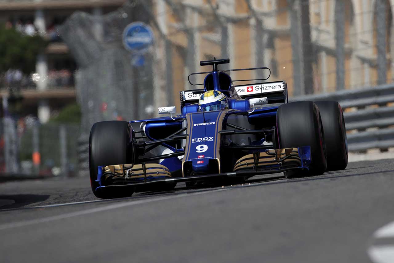 予選でトラブルに見舞われたエリクソン