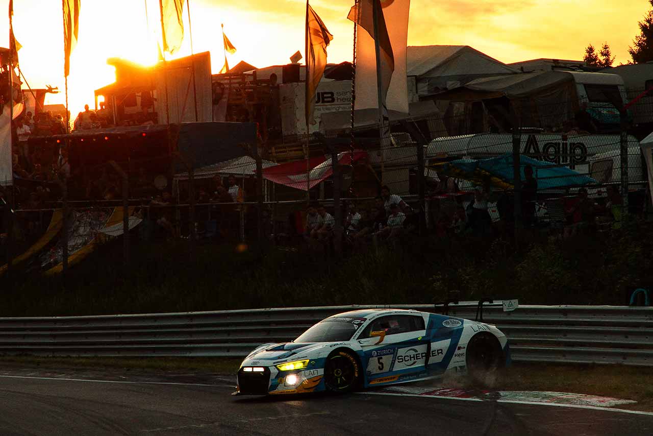 5号車アウディR8 LMS