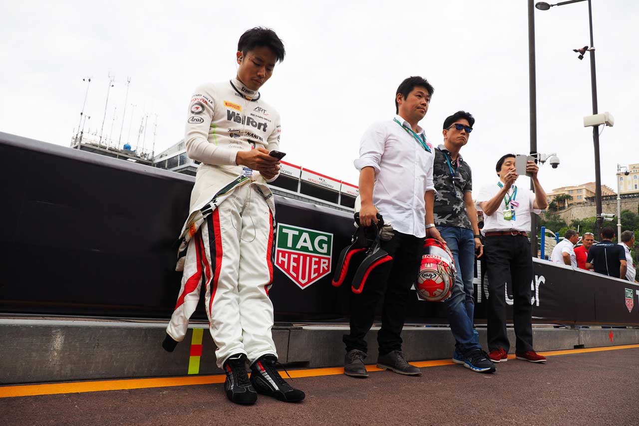FIA F2 第3戦モナコ 松下信治