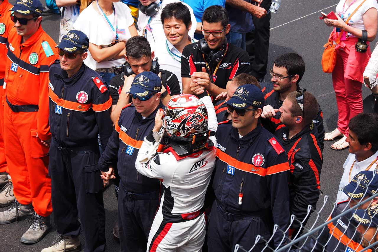 FIA F2 第3戦モナコ 松下信治