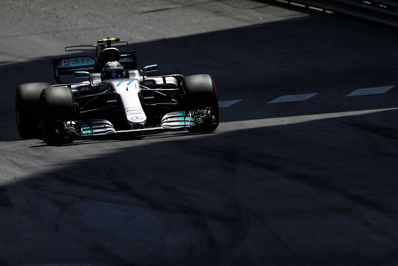 モナコGPで4位のボッタス