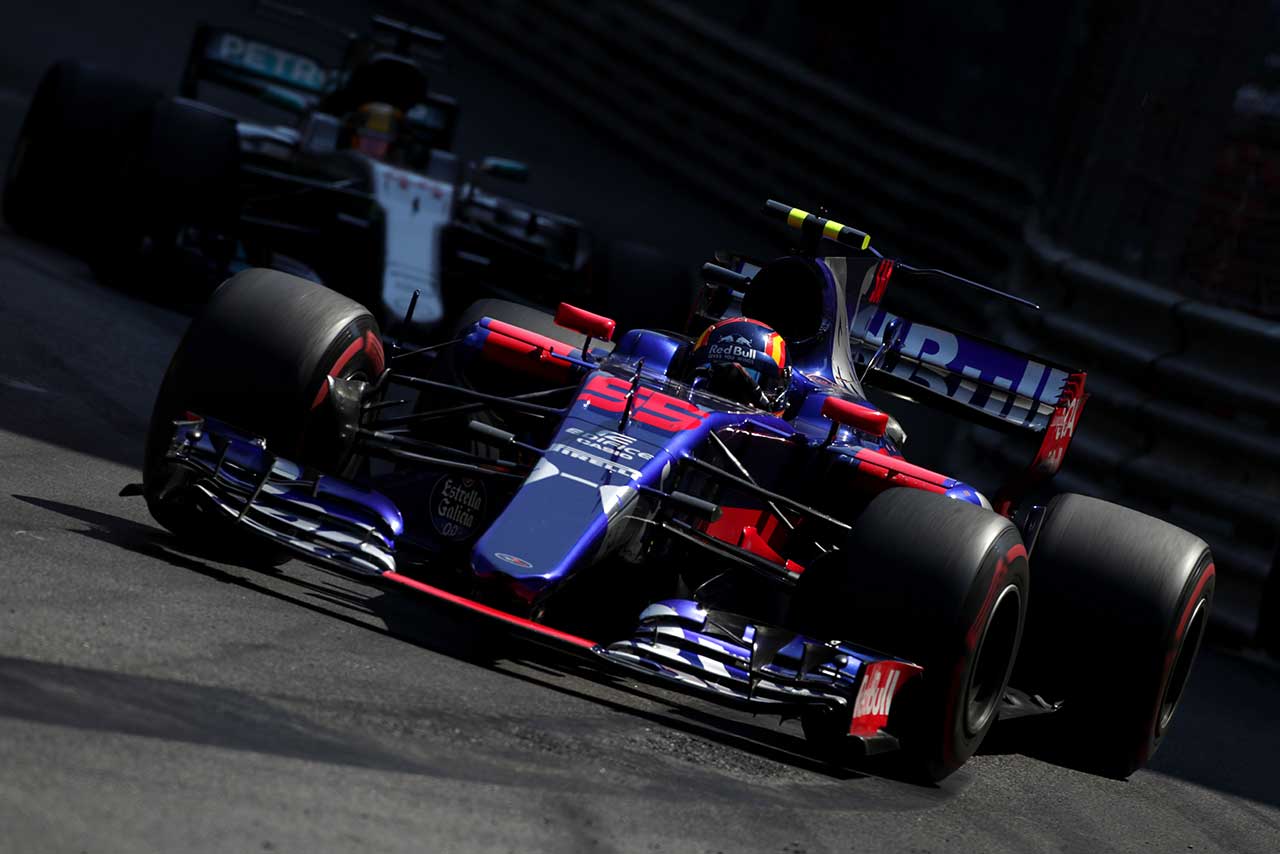 6位入賞のサインツJr.