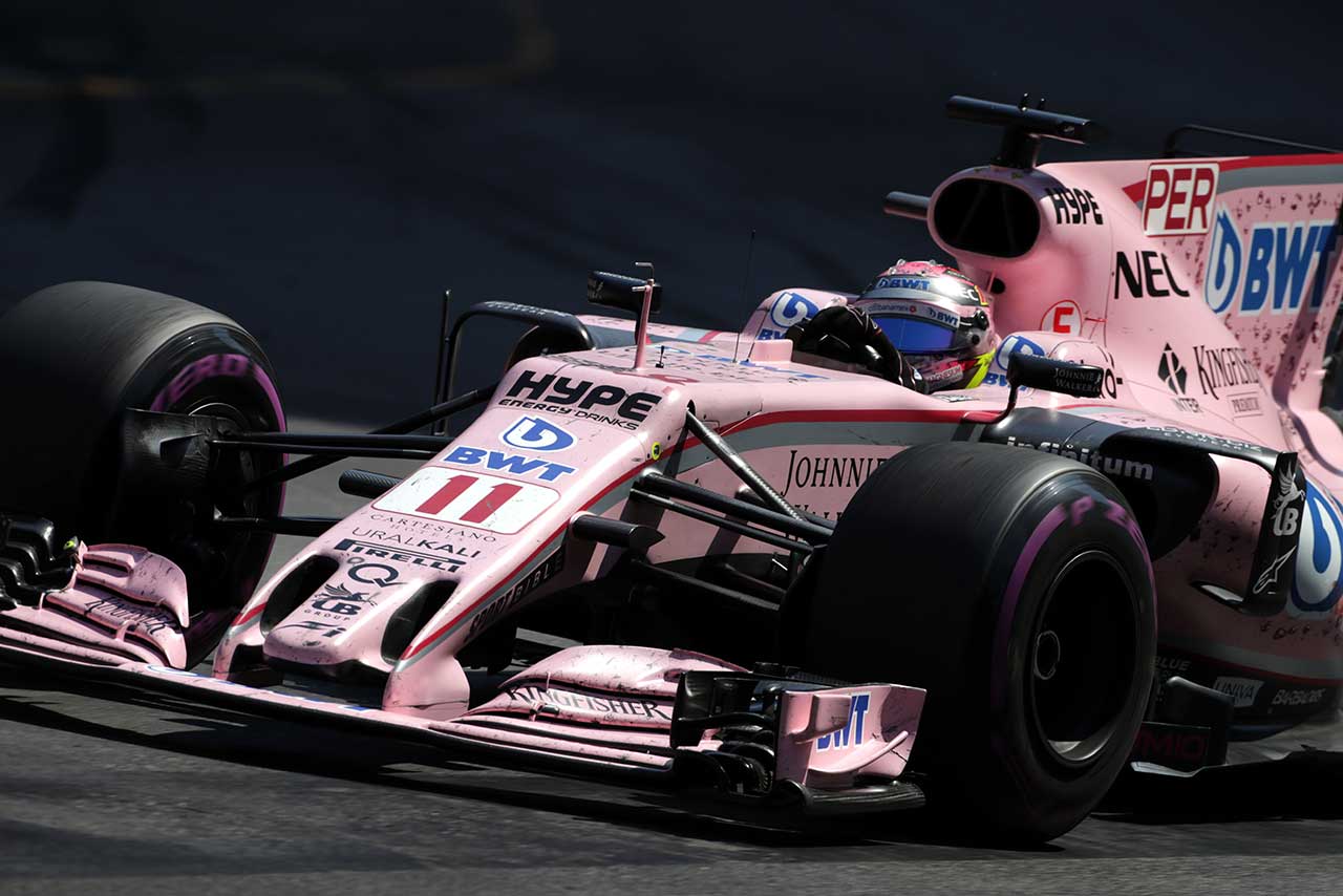 セルジオ・ペレス（F1モナコGP決勝）