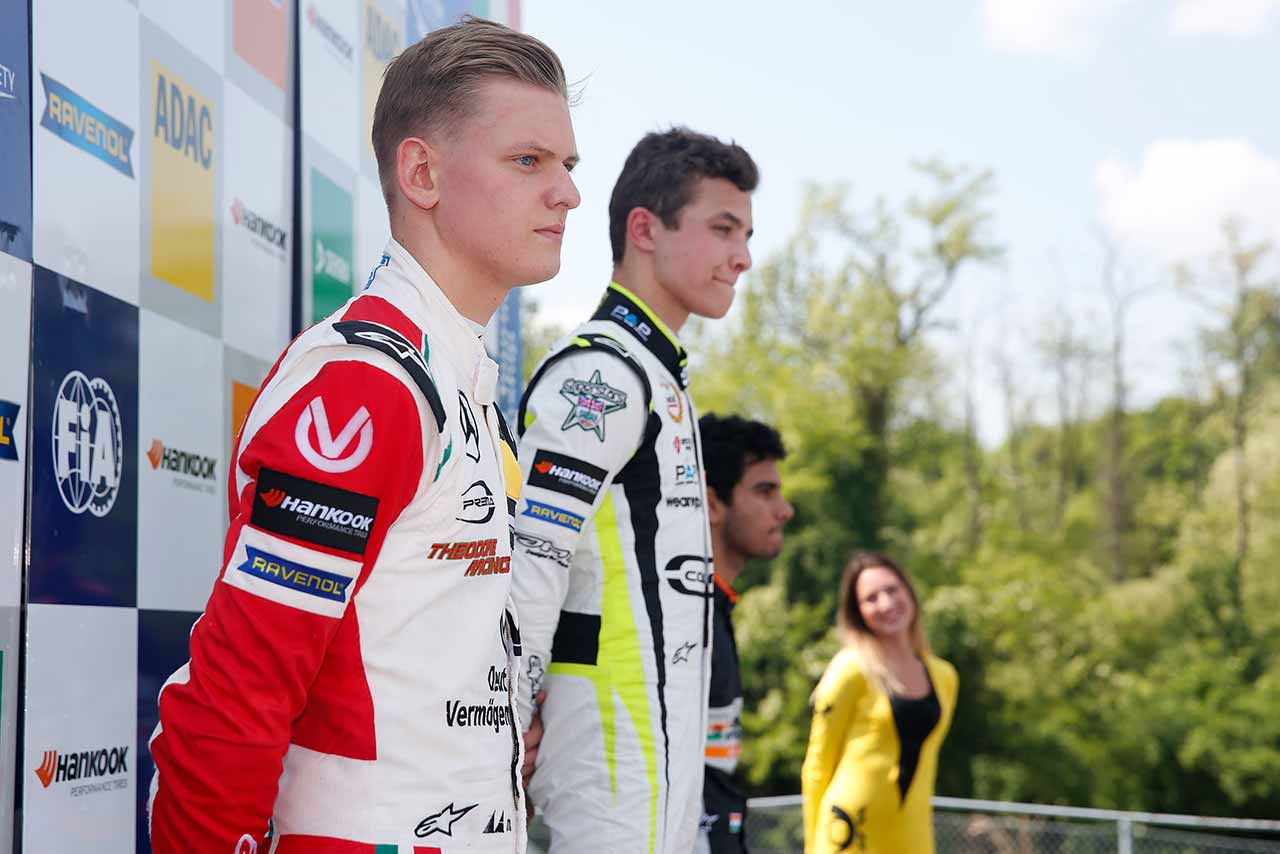 FIAヨーロピアンF3で初表彰台を獲得したミック・シューマッハー