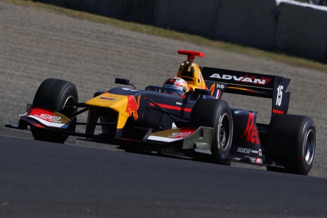 タイヤのグリップ不足に悩まされたというピエール・ガスリー（TEAM MUGEN）