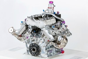 ポルシェ919ハイブリッドのV4エンジン