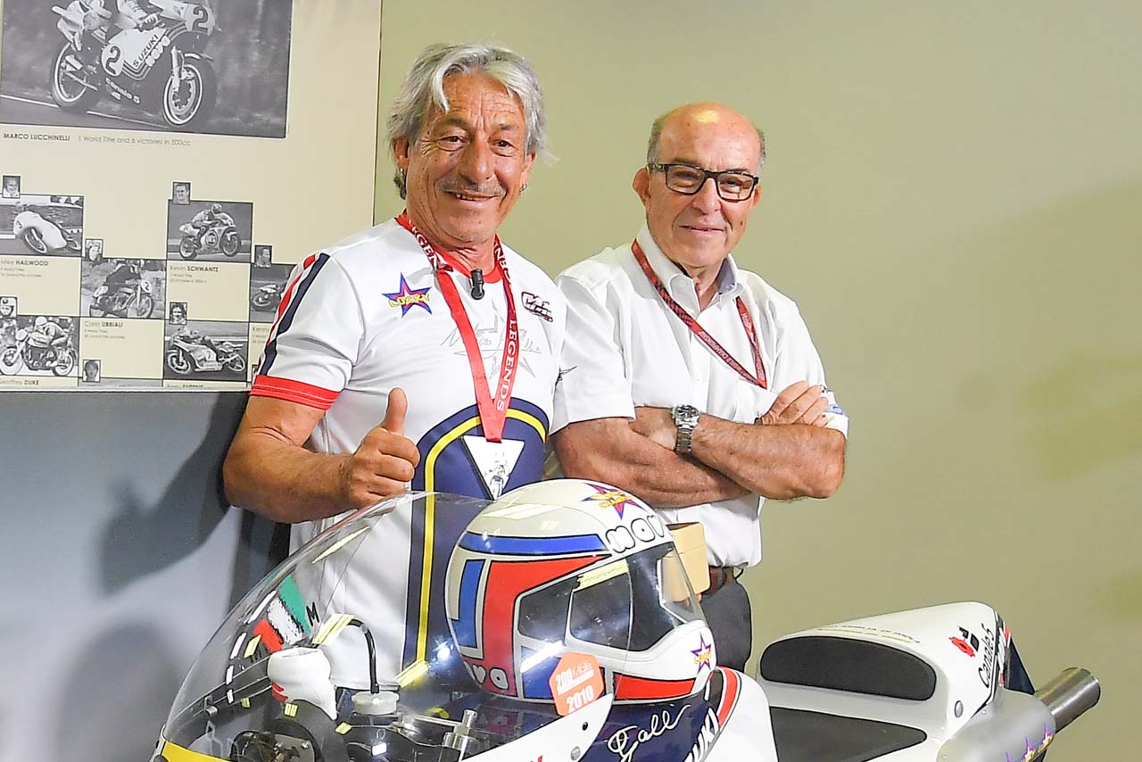 26人目のレジェンドライダーとなったマルコ・ルッキネリ