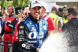 通算5勝目を喜ぶグラハム・レイホール