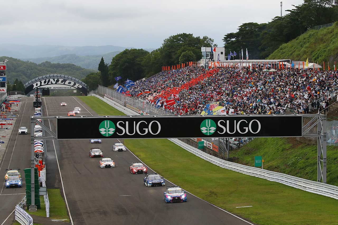 2016年スーパーGT第4戦SUGOの様子