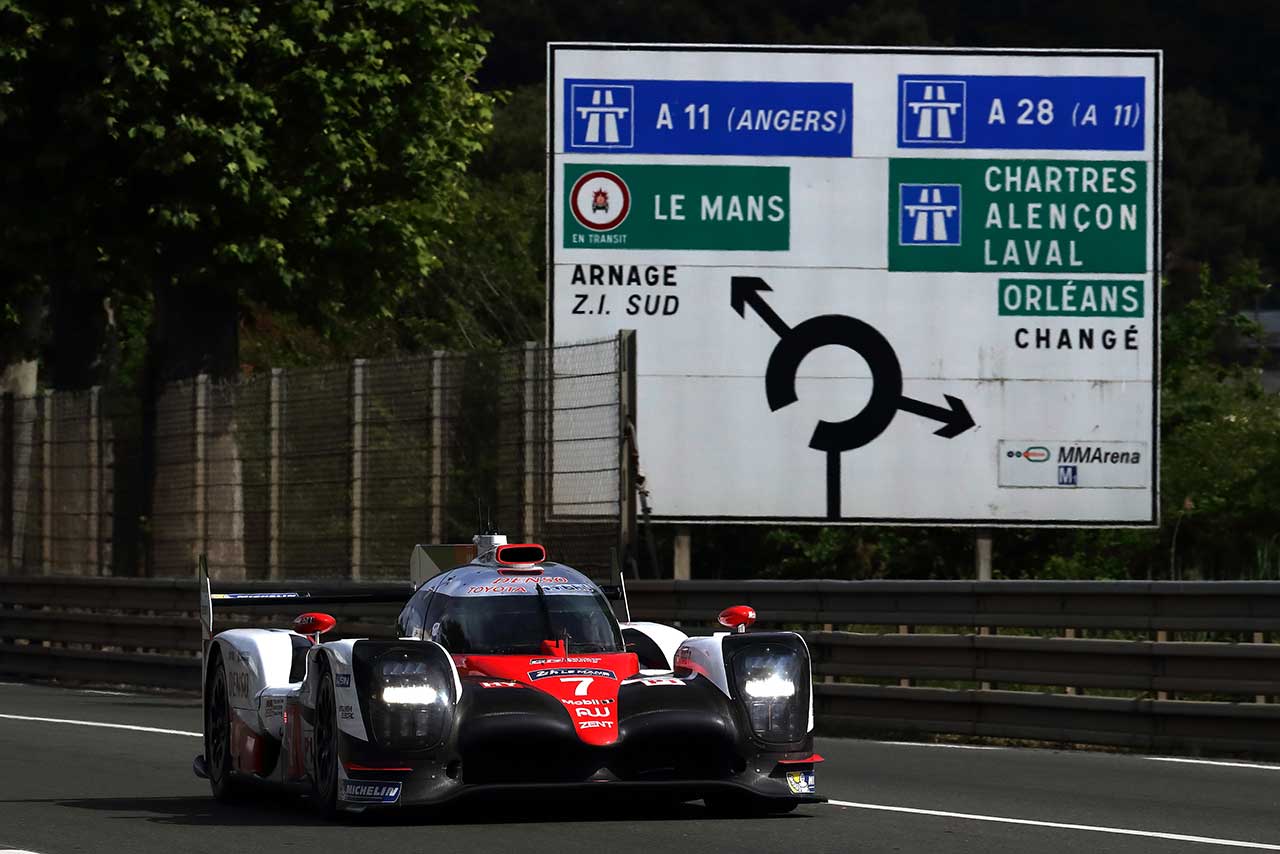 7号車トヨタTS050ハイブリッド