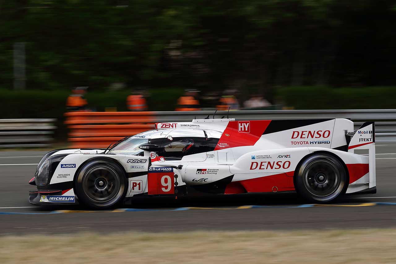 9号車トヨタTS050ハイブリッド