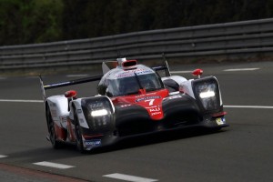 テストデー最速となった7号車トヨタTS050ハイブリッド