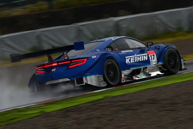 スーパーgt鈴鹿メーカーテスト 2日目午後はフルウエット Keihinがベストタイム スーパーgt Autosport Web