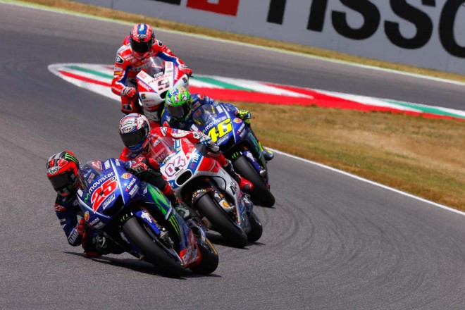 第6戦イタリアGPのバトルシーン