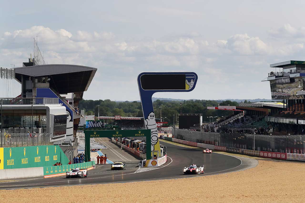 2017年のル・マン24時間耐久レースを前に、サルト・サーキットでは安全対策のコース改修が施された