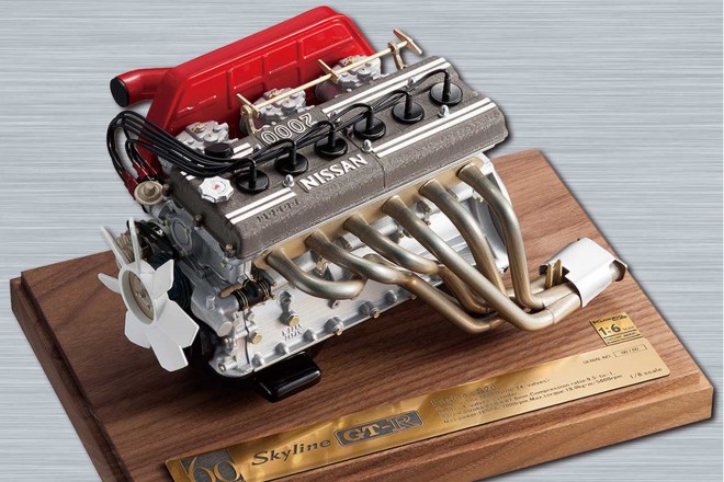 1/6スケール エンジンモデル GT-R S20 郵便局限定モデル