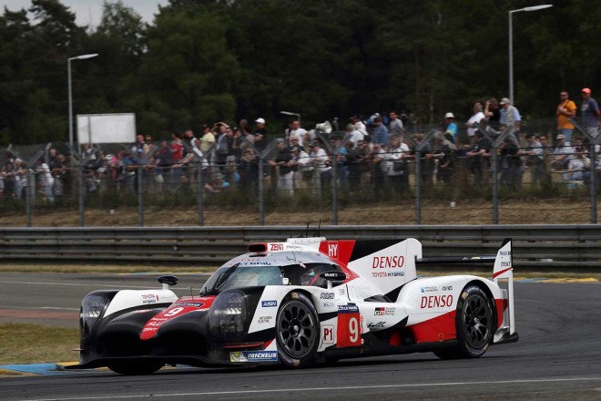 9号車トヨタTS050ハイブリッド