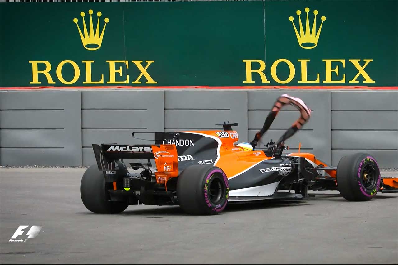 F1カナダGPフリー走行1回目ハイライト