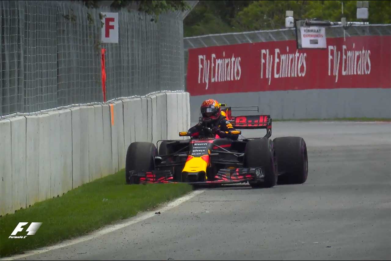 F1カナダGPフリー走行2回目ハイライト