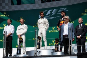 2017年F1第7戦カナダGP ルイス・ハミルトンとバルテリ・ボッタスが1-2フィニッシュ、リカルドは3位