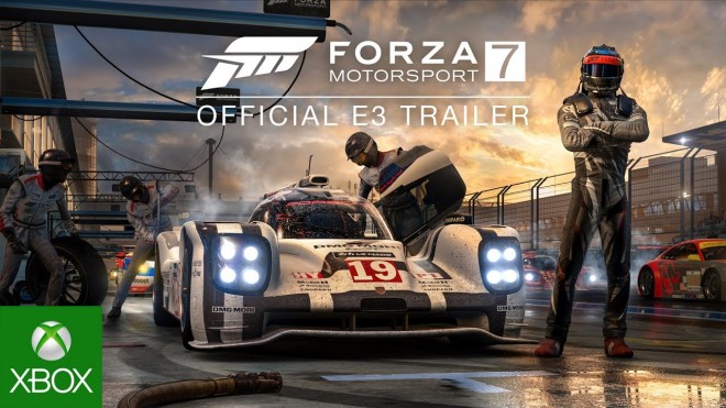 マイクロソフトはレースゲーム最新作『Forza Motorsport 7』を発表した