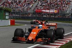 2017年F1第7戦カナダGP フェルナンド・アロンソ(マクラーレン・ホンダ)