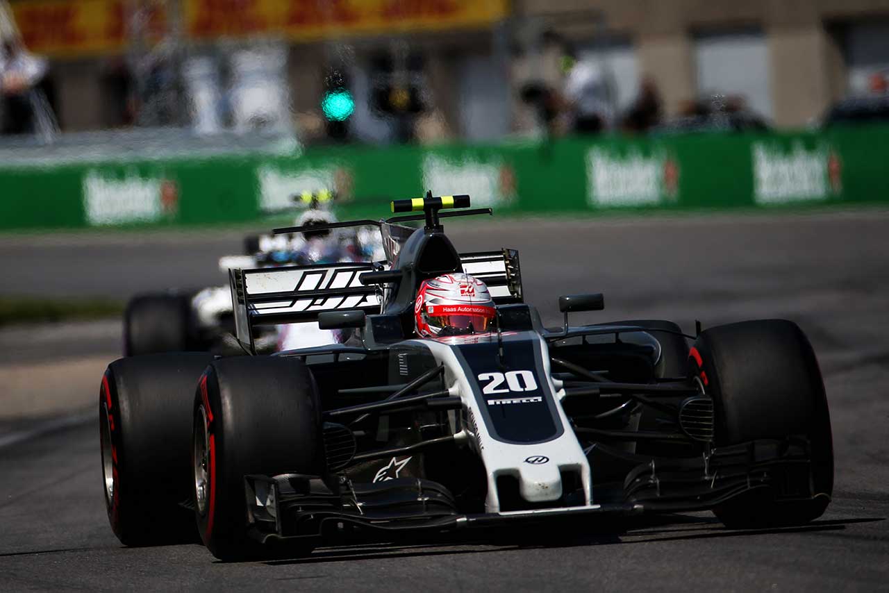 カナダGP決勝12位のマグヌッセン