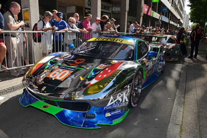 加藤寛規が乗り込むクリアウォーター・レーシングの60号車フェラーリ488GTE